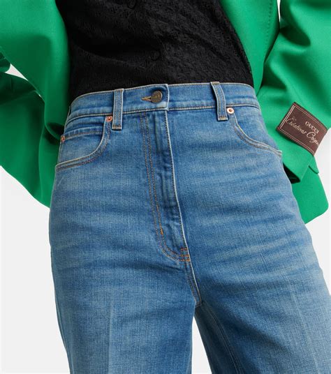 gucci designer jeans|gucci female jeans.